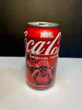 🧨 New Sealed Limited Edition Collectors Marvel DEADPOOL Soda Can w/ Scan Code picture