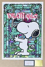 Death NYC World Limited 100 Pieces Snoopy Modern Art Poster 17.72×12.60inches picture