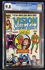 Vision And The Scarlet Witch #v2 #12 CGC 9.8 Scarlet Witch Gives Birth WP picture