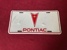 vintage pontiac license plate picture