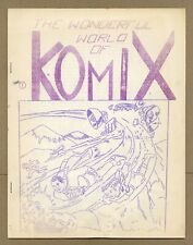 Wonderful World of Komix fanzine #1 FR 1.0 1965 picture
