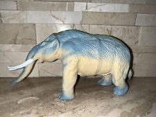 Vintage Imperial Woolly Mammoth Figure Blue/Green 1989 picture