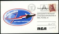 STS-4 - Original RCA Color Card Commemorating The Launch of STS-4 picture