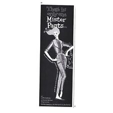 Mister Pants Lord Taylor New York 1960s Vintage Print Ad 9 inch Tall picture
