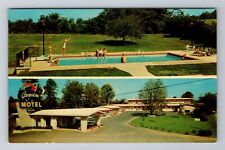 Johnson City TN-Tennessee, Greystone Motel Advertising, Vintage Postcard picture