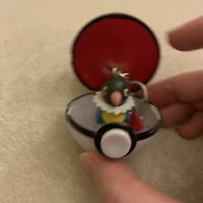 Pokemon CHATOT Poke Ball Keychain Keyring 2004 Nintendo picture