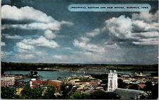 Postcard 1962 Industrial Section New Bridge Dubuque Iowa A86 picture