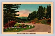 Center Sandwich NH- New Hampshire, General Greetings, Vintage c1943 Postcard picture