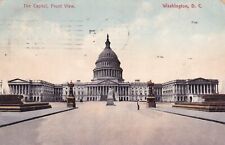 The Capitol Front View Washington D. C. 1909 Postcard to Philadelphia PA A10 picture