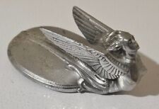 Antique 1930's Plymouth Automobile Winged Woman Mermaid Hood Ornament picture