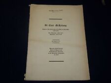 1915 ST. CLAIR MCKELWAY MEMORIAL BOOK - UNIVERSITY OF STATE OF NEW YORK - J 4418 picture