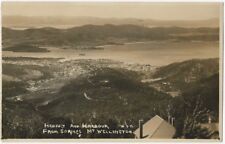 1932 Hobart & Harbour from Mount Wellington Australia Vintage Travel Postcard picture