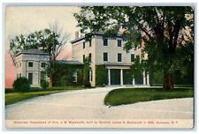 c1910's Historical Homestead Of Hon. J. W. Wadsworth Geneseo NY Antique Postcard picture