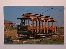 East Troy Electric Railroad Wisconsin Trolley Museum Open Trolley Car   Postcard picture