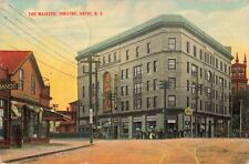 The Majestic Theatre Arctic Rhode Island RI Street View 1915 Postcard picture