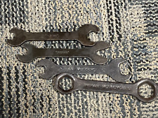 (4) Vintage Indian Motocycle wrenches all different antique bike toolkit tool picture