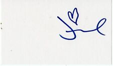 Jewel Autographed 3x5 Card-COA picture
