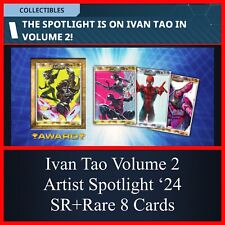 IVAN TAO VOLUME 2 ARTIST SPOTLIGHT 24-SR+RARE 8 CARD SET-TOPPS MARVEL COLLECT picture