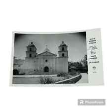 Postcard RPPC Santa Barbara Mission California Vintage A151 picture