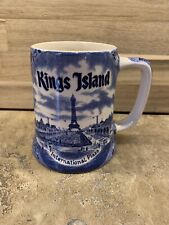 Vintage Kings Island Amusement Park Staffordshire Ware Tankard Mug picture