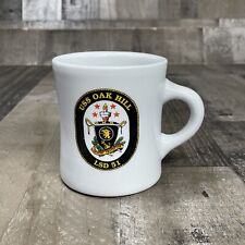 USS OAK HILL LSD 51 Nations Protector Landing Ship Coffee Cup Mug USN Navy picture