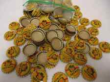 100 vintage canada dry tonic water bottle caps advertising yellow crafts.unused picture