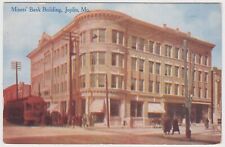 Vintage Joplin MO Postcard 1911 Miners Bank Building Missouri Lyons KS picture