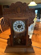 Antique Waterbury Gingerbread Clock *WORKS* *Discounted shipping* picture