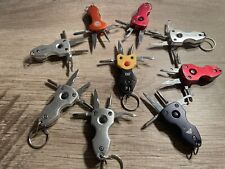9 Flashlight EDC Multitool Knives.  Great For Emergency Kits. picture