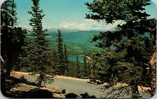 Postcard Echo Lake From Mt Evans Hwy Denver Mtn Parks Colorado [bz] picture