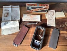 Vintage Rolls Razor Imperial #2 Safety Razor Kit w/Original Box & Boots Receipt picture