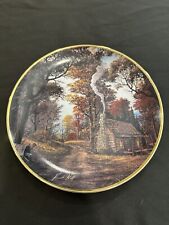 Vntg Franklin Mint Heirloom Porcelain LE “Twilight Memories” By Ron Huff -G5205 picture