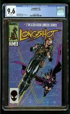 LONGSHOT #2 (1985) CGC 9.6 1st PRINT WHITE PAGES picture