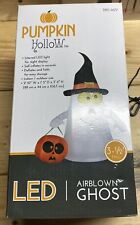 Halloween Ghost & Pumpkin Inflatable Decoration Outdoor Fall Holiday picture