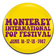 Monterey Pop Festival 1967 Hippie 60s Music 25mm / 1 Inch D Pin Button Badge picture