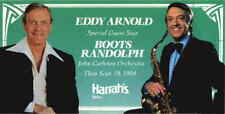 Celeb Eddy Arnold,Boots Randolph Postcard Vintage Post Card picture