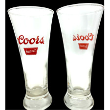 Coors Premium 16oz Vintage Flared Pint Glass [Set of 2] picture
