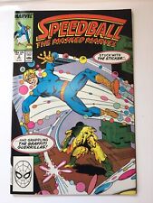 SPEEDBALL THE MASKED AVENGER #2 1988 VERY FINE+  VINTAGE MARVEL COMIC picture