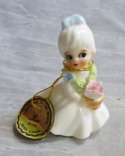 Vintage NAPCOWARE Flower Girl of the Month Figurine - JUNE ROSE picture