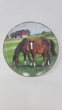 The Danbury Mint Morning on the Farm By Donald Patterson Plate #B41478 picture