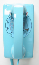 Aqua Blue Western Electric 554 Wall Telephone - Full Restoration picture