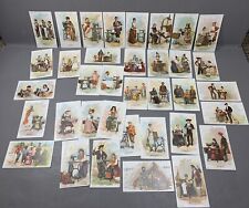 1892 World’s Fair Singer Sewing Machine Advertising Cards Costumes of Nations picture