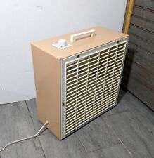 RARE Vintage Lakewood 2-Speed Small Pink Metal Box Fan - Mid Century Modern picture