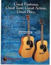 1996 MARTIN D-16T, D-16TR Acoustic Guitar Vintage Print Ad  picture