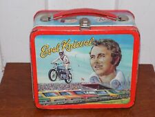 Vintage 1974 Evel Knievel Metal Lunchbox picture