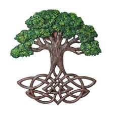 Celtic Tree of Life Knotwork Decorative Wall Plaque 13 Inch Tall picture