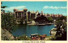A Carriage Ride at Lake Mohonk New Paltz Vintage Postcard 1965 Posted picture