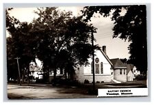 Postcard Winnebago Minnesota Baptist Church RPPC picture