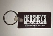 Vtg Hershey's Milk Chocolate Vinyl Keychain, 2.5