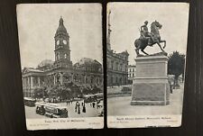 2 Postcards Australia - ‘Victoria Welcomes The American Fleet’ / Melbourne 1920s picture